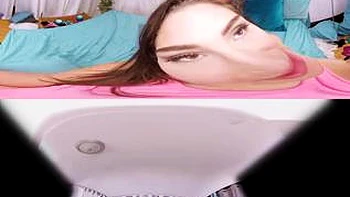 VR Hardcore: Abella Danger Gives Blowjob, Rides Anal