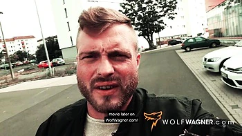 German Chubby Milf Sucks Big Cock POV