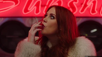Redhead Maitland Ward Wildly Fucked in Threesome with Coach Carhart & Jamie Knoxx