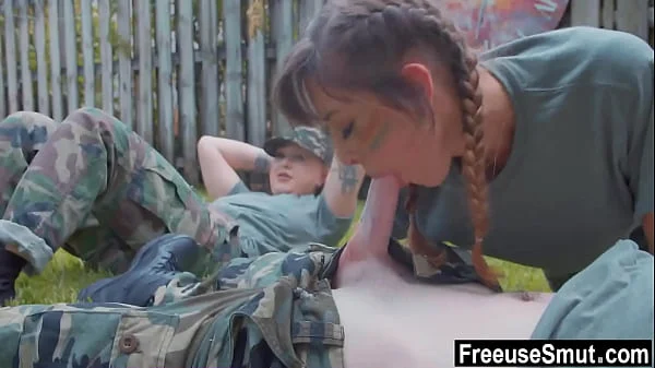 Hot girls freeused in the military