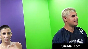 Sara Jay’s Huge Silicone Tits and Big Ass