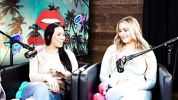 Rachel & Mia Talk Dirty with Sexy Girl-Girl Action