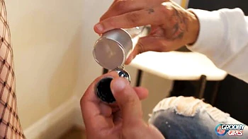 Trans Girls Stella and Alia Take Ass Plug Anal Fuck