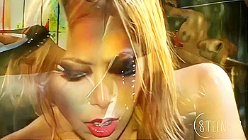 Kat Sucks Dick, Spreads Latina Pussy and Ass Wide