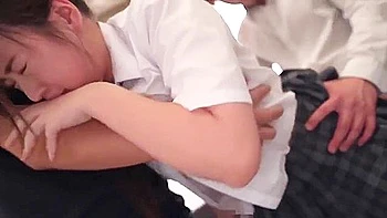 Japanese Milf Nurse Gets Anal Fucked by Gaijin Threesome