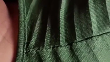 Seducing Hot Brunette Maid With Handjob