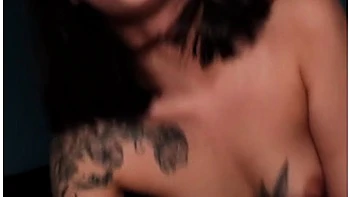 Brunette Teen Shakes Legs in Hard Rough Orgasm