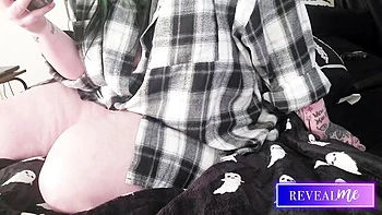 Curvy Milf Masturbates Big Tits Solo
