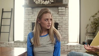 Codey Steele and Kyler Quinn fuck hot in the kitchen