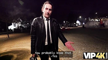 Charlie’s mature tits fucked by big white cock