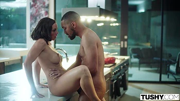 Brunette milf Abigail Mac gets slammed in anal by stud Mickey Mod