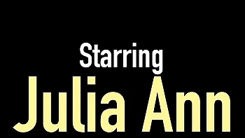 Sneaky Julia Ann at dirty talk trailer