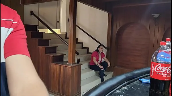 Wife asked me to fuck her friend thats recently difforced,turns into hardcore threesome