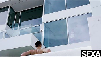 Rocking Jimmy Bud and Rika Fane's naked girl teasing porn