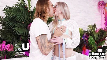 Beauty smut with magical Bryan Gozzling and Thea Summers from Hookup Hotshot