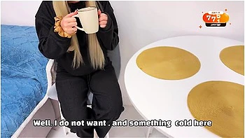 Barbie Angel In The Neighbor Came For Salt, But It All Ended In Fucking!