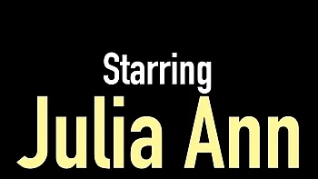 Milf scene with funny Julia Ann from Julia Ann Live