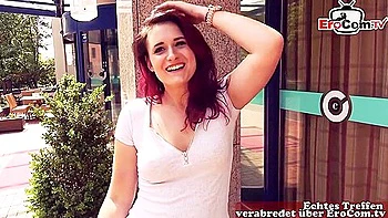 Public Real Date With German Redhead Teen 18+ Street Slut