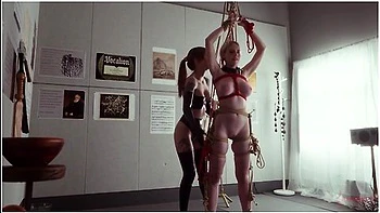 Cock-sucking, Ass Eating Bondage Puppet Rebel Rhyder Used And Spanked By Charlotte Sartre And Docc