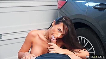 Ivy Ireland And Mick Blue - Gets Eaten Out And Anally Fucked In The Garage