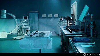 Vampired featuring Ana Foxxx and Molly Little's rough porn