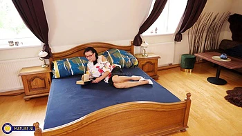 20 Year Old Lola Danger Has A Pussylicking Afternoon With Her 67 Year Old Big Tit Stepmom Inna White