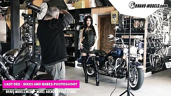 Lady Dee's bikes action by Bravo Models