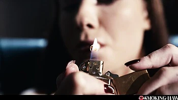 Cigarette sex with wet Steve Q from Smoking Hawt