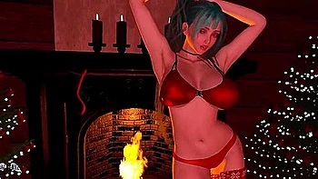 Xxxmas 11 - Hatsune Mikus Christmas Strip Show - 3d Vr Hentai Sex Animation By Virtualheaven