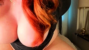 Sensual Redhead Milf Masturbates Alone