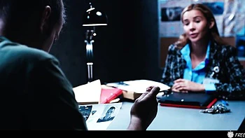 Freeze featuring Sam Bourne and Agatha Vega's prison sex porn