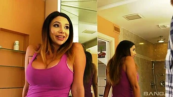 Aesthetic sex in the cowgirl pose with a big-boobed chick Missy Martinez