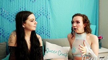 QueerCrush interview with Hazel and Lily