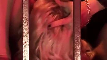 Cherry Torn And Jamey Janes In The Cage For The Bitch